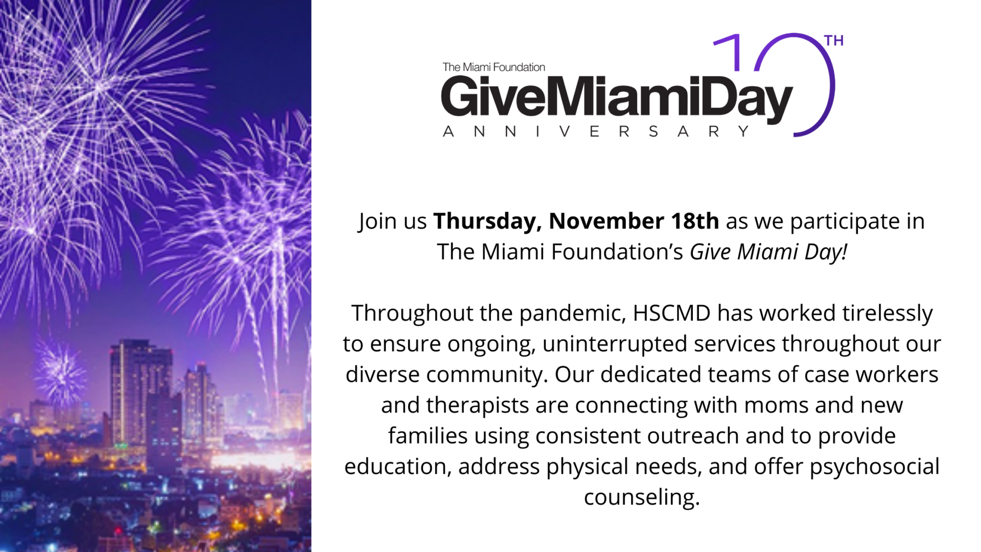 Give Miami Day Info