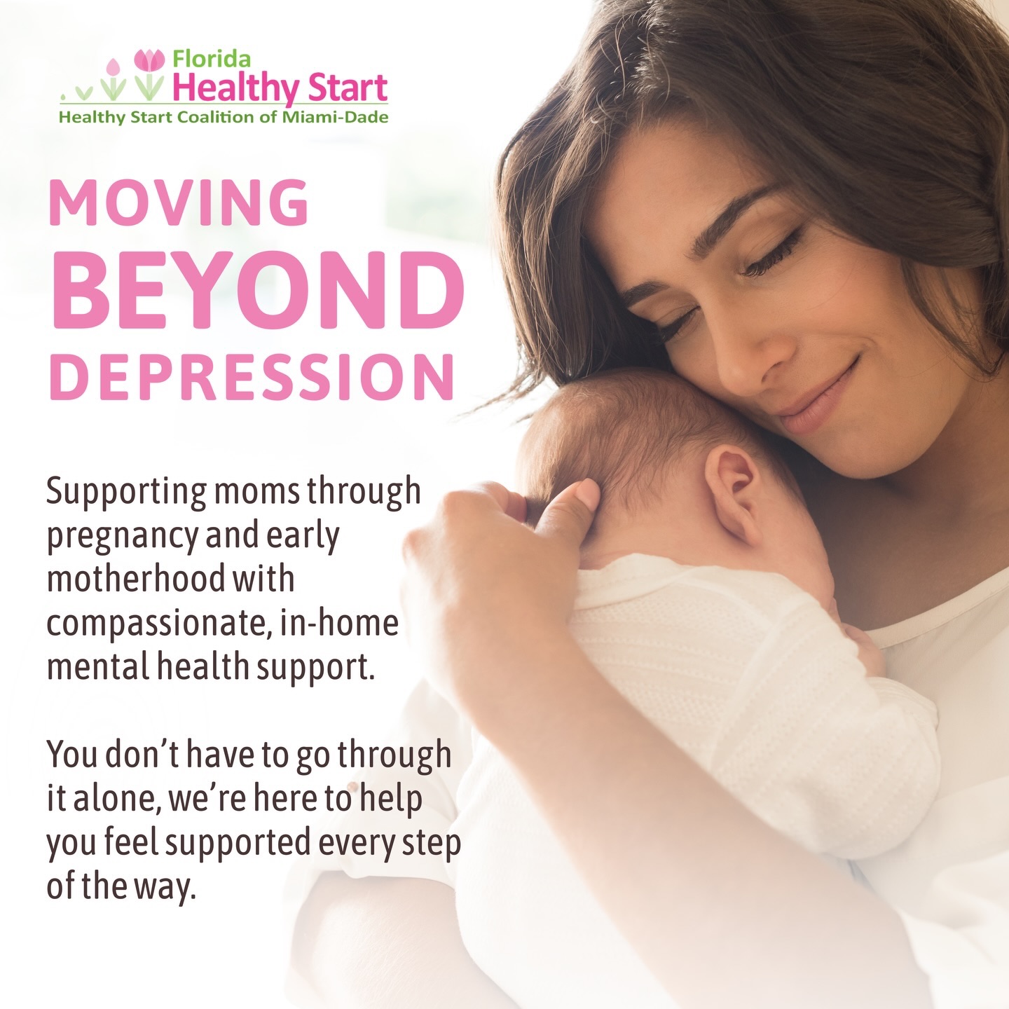You don’t have to go through it alone 🤍 Moving Beyond Depression