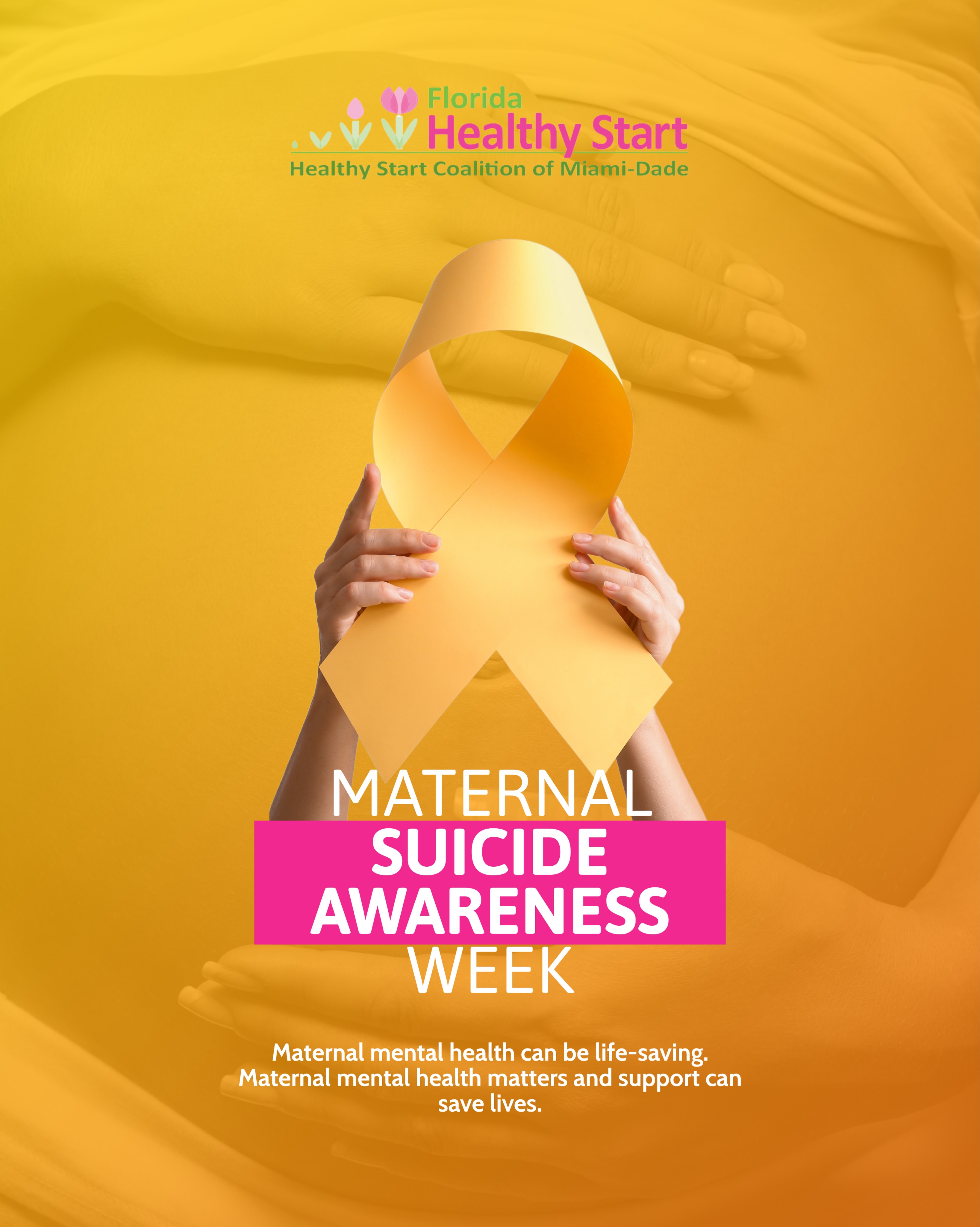 This Maternal Suicide Awareness Week, we’re bringing attention to an important part
