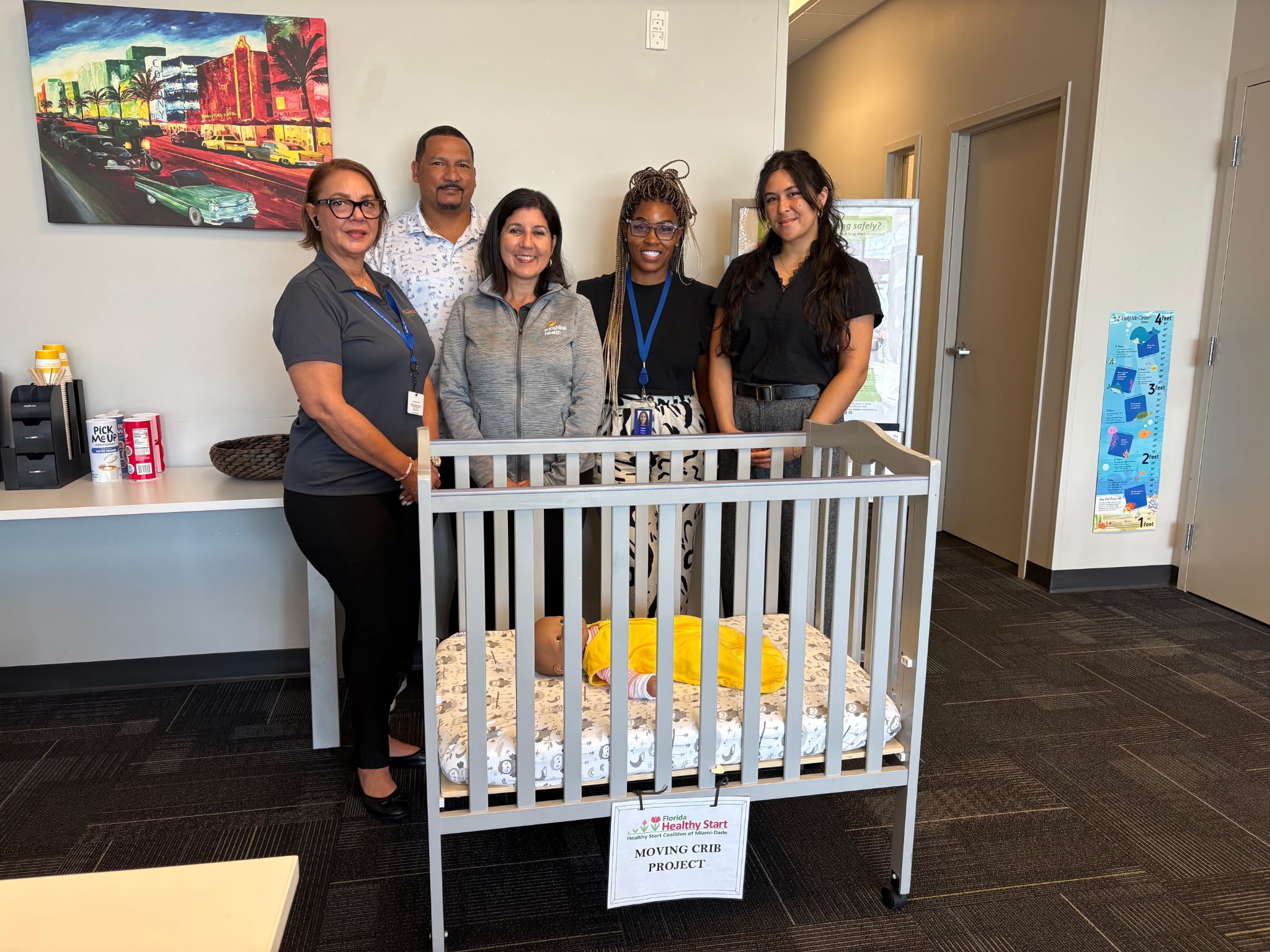 Another step toward creating safer spaces for Miami-Dade families. 💛👶 We’re proud